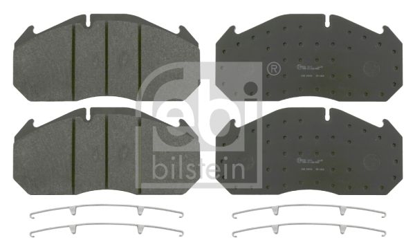 FEBI BILSTEIN Комплект тормозных колодок, дисковый тормоз 16562